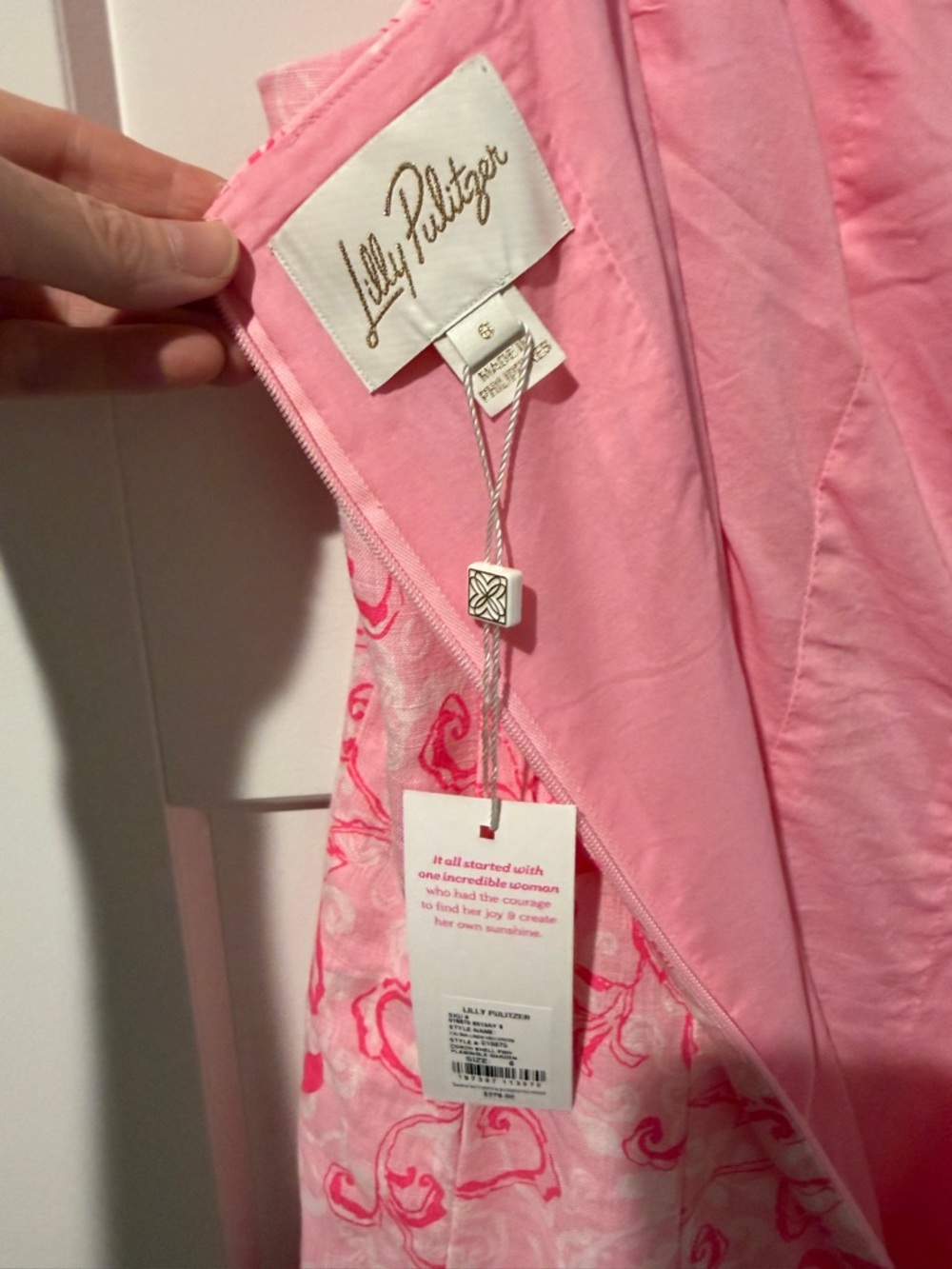 Lilly Pulitzer Pink Paisley-Print Maxi Skirt - Picture 3 of 3
